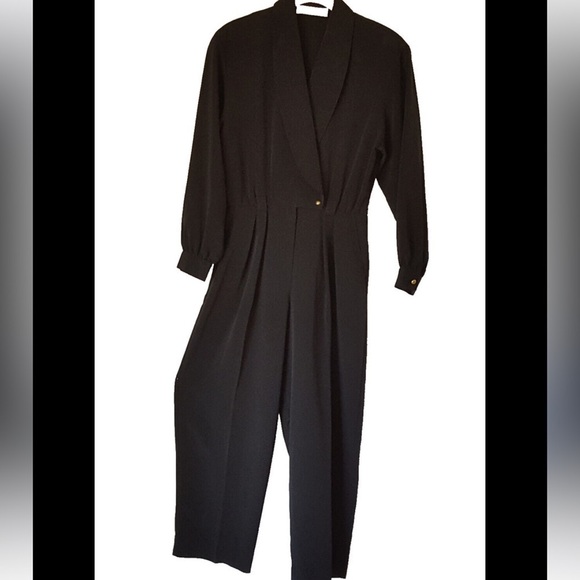 ModCloth Everything and More Wide-Leg Jumpsuit Vintage Style 1970s SIZE 18W EUC - Picture 1 of 9